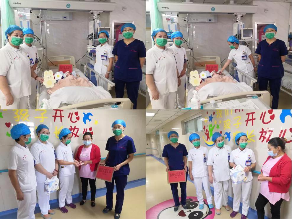 图2-5向家属捐赠善款及生活物品